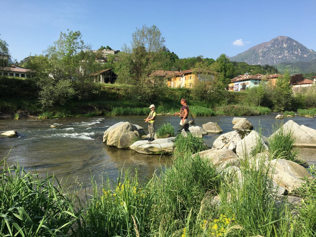 Hotel Posta Comano Terme Luaran gambar